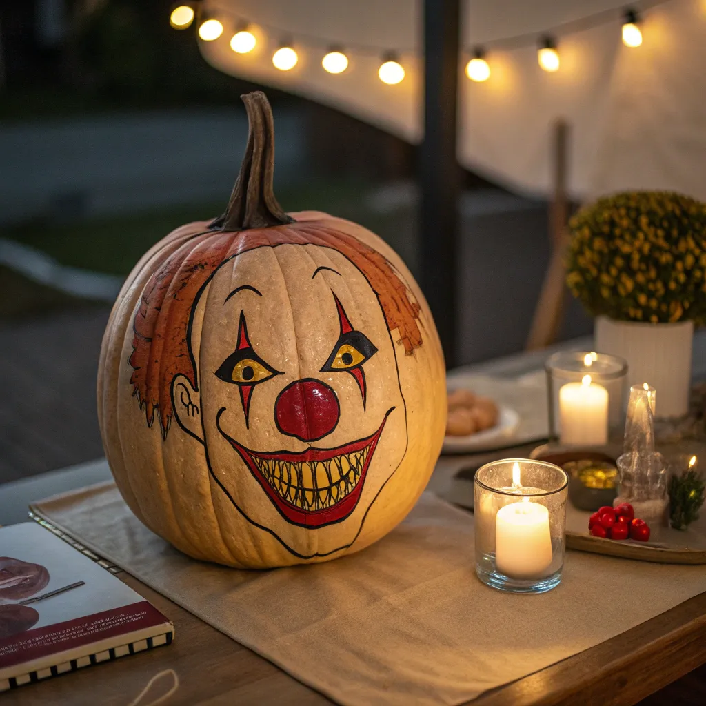 Clown Pumpkin