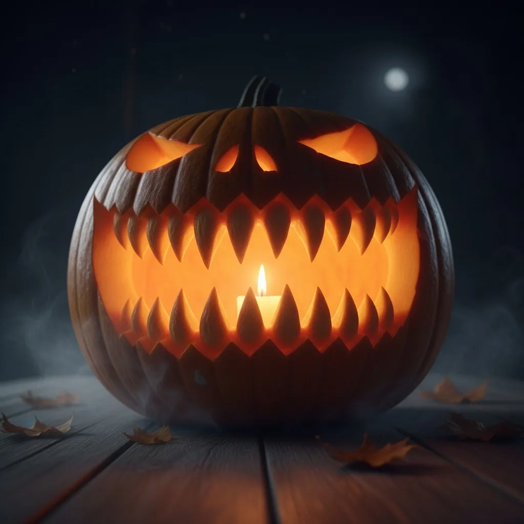 Monster Mouth Pumpkin