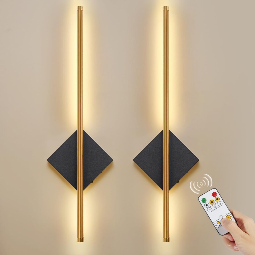 KOPNKMEN Battery Wall Sconces