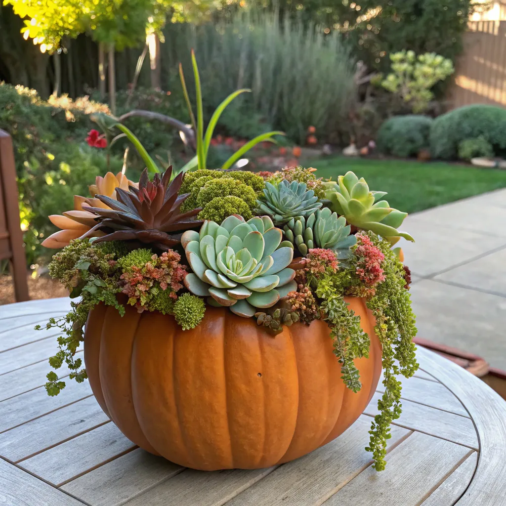 Pumpkin Planter
