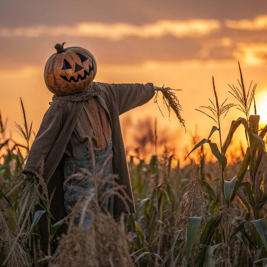 Pumpkin Scarecrow