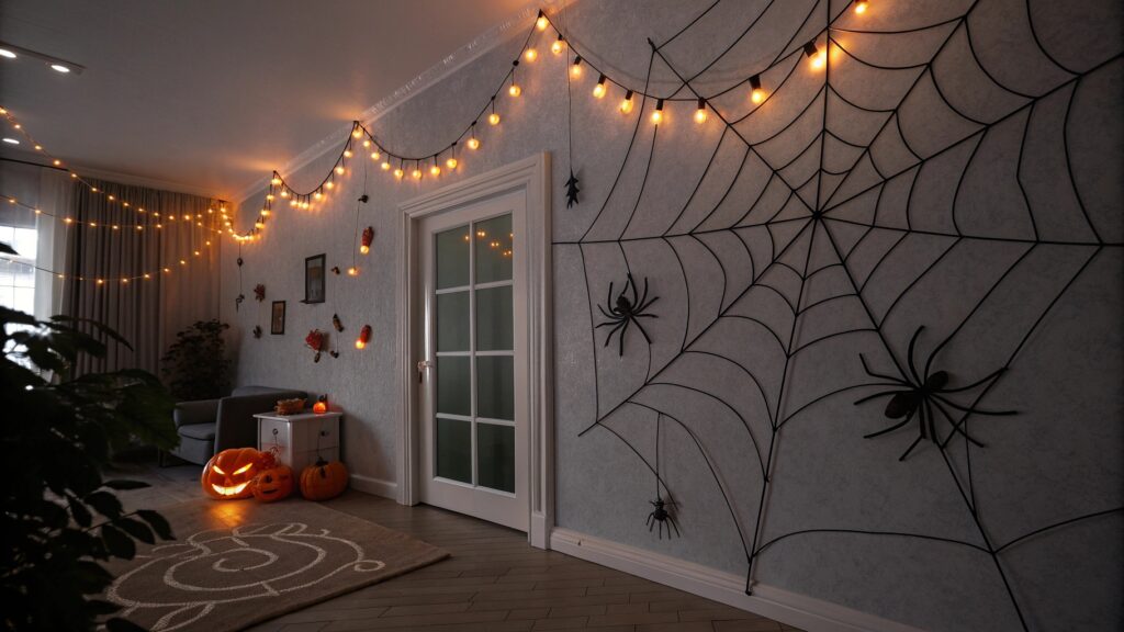 Spider Web Lights