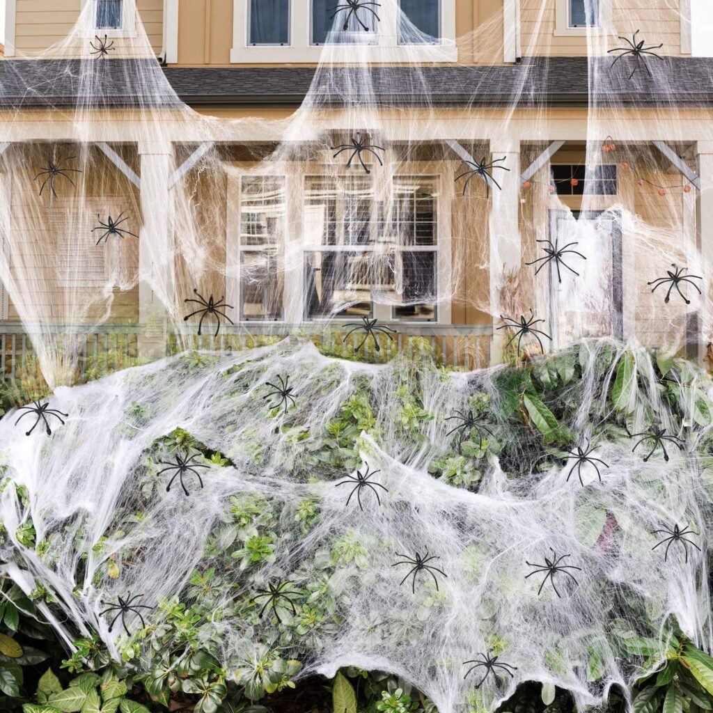ZPISF Halloween Spider Web Decoration