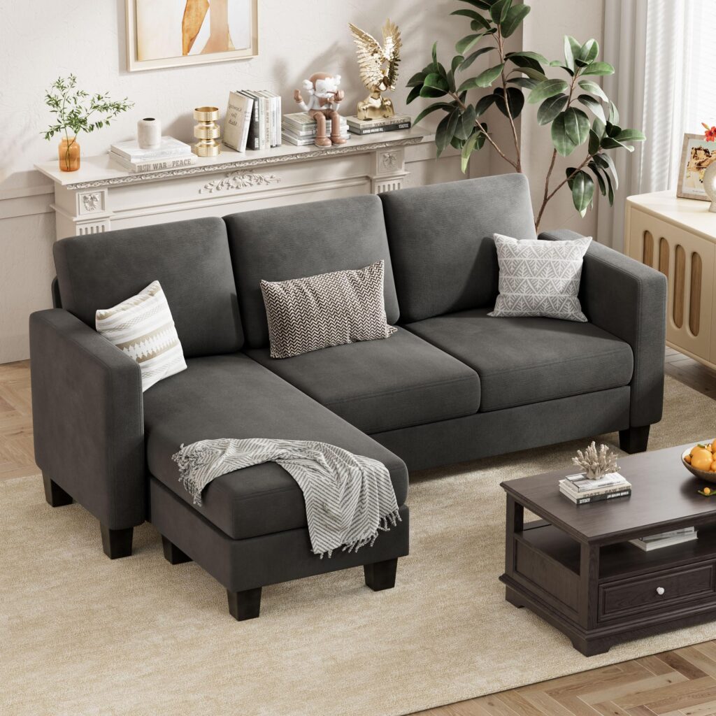 VICTONE Convertible Sectional Sofa