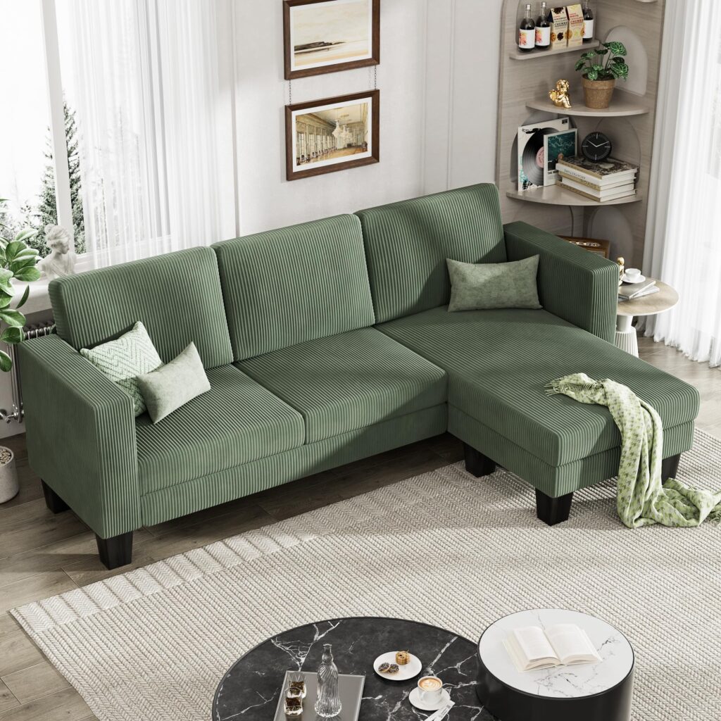 YESHOMY Convertible Sectional Sofa