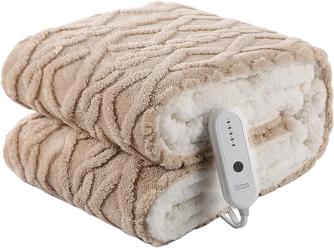 CHIOKY Electric Heated Blanket