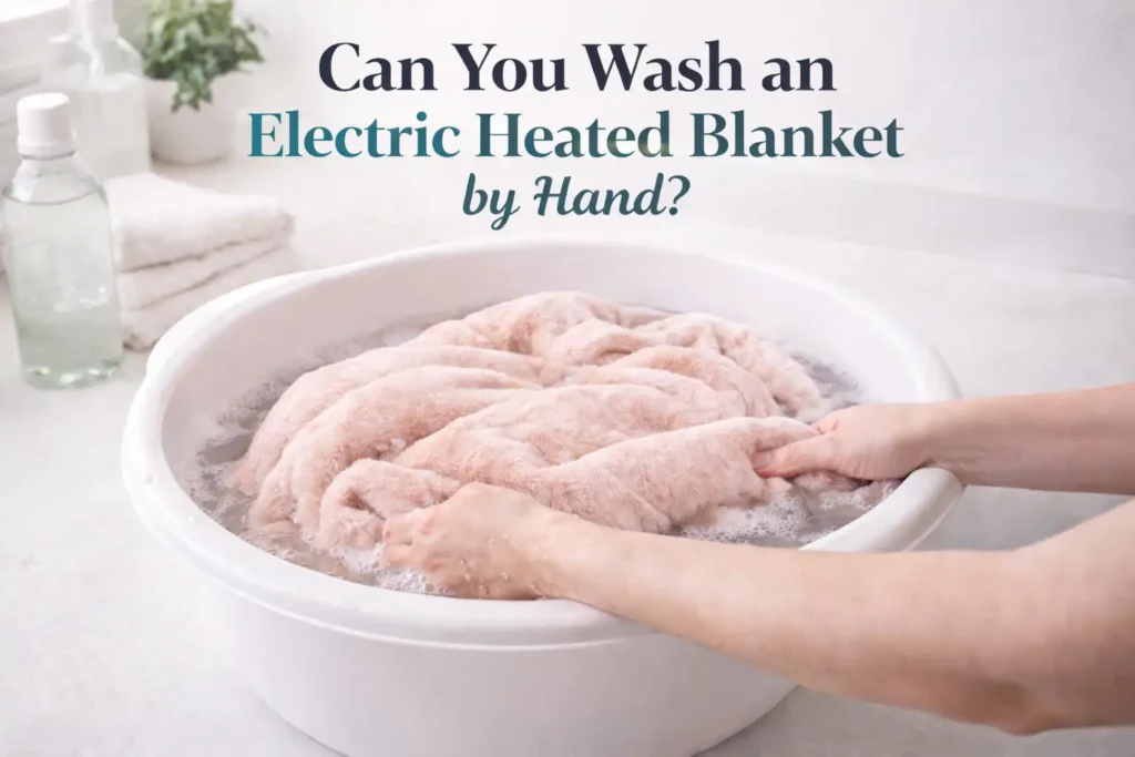 Can You Wash an Electric Heated Blanket by Hand?