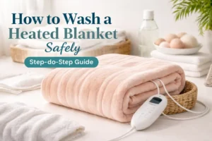 How to Wash a Heated Blanket Safely